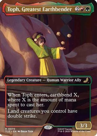Image of Toph, Greatest Earthbender (Borderless) [Avatar: The Last Airbender: Eternal-Legal]