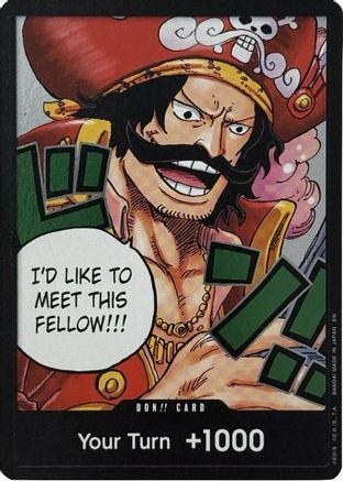 Image of DON!! Card (Gol.D.Roger) [Carrying On His Will]