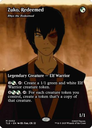 Image of Zuko, Redeemed - Rhys the Redeemed (Borderless) [Avatar: The Last Airbender: Eternal-Legal]