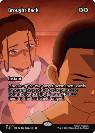 Image of Brought Back (Borderless) [Avatar: The Last Airbender: Eternal-Legal]