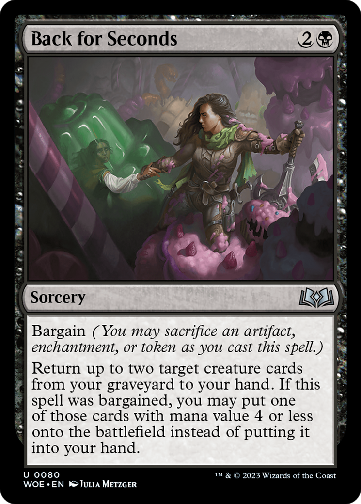 Image of Back for Seconds [Wilds of Eldraine]