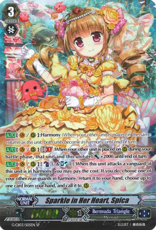 Image of Sparkle in Her Heart, Spica (G-CB03/S05EN) [Blessing of Divas]