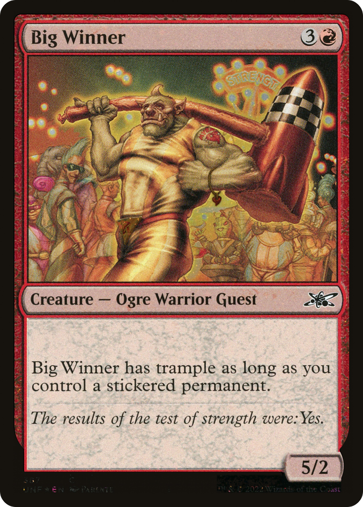 Image of Big Winner (Galaxy Foil) [Unfinity]