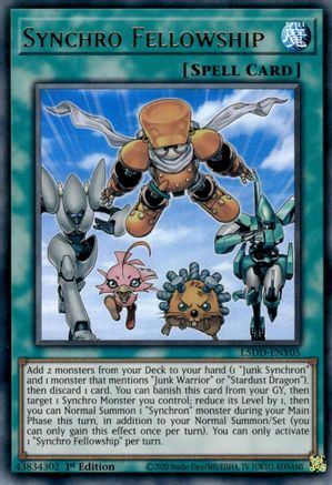 Image of Synchro Fellowship [L5DD-ENY05] Ultra Rare