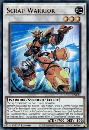 Image of Scrap Warrior [L5DD-ENY33] Ultra Rare