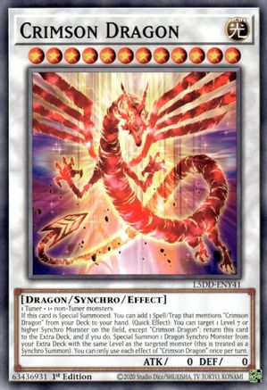 Image of Crimson Dragon [L5DD-ENY41] Common