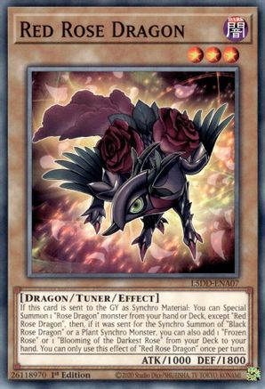 Image of Red Rose Dragon [L5DD-ENA07] Common