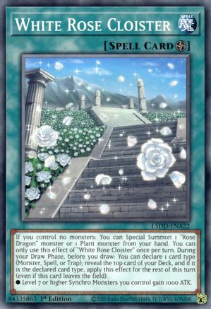 Image of White Rose Cloister [L5DD-ENA22] Common