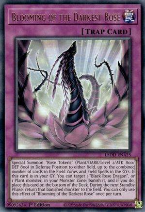 Image of Blooming of the Darkest Rose [L5DD-ENA25] Ultra Rare