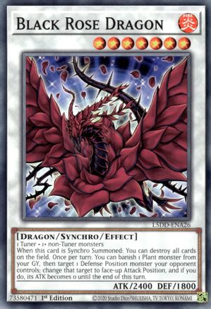 Image of Black Rose Dragon [L5DD-ENA26] Common