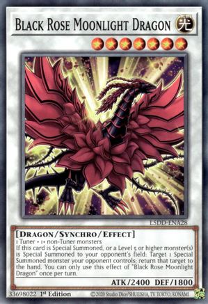 Image of Black Rose Moonlight Dragon [L5DD-ENA28] Common