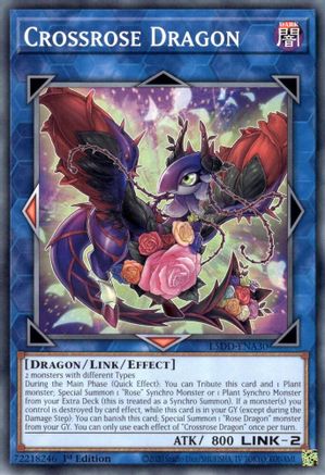 Image of Crossrose Dragon [L5DD-ENA30] Common