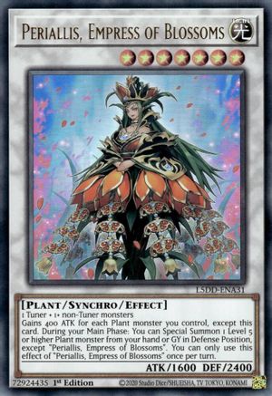 Image of Periallis, Empress of Blossoms [L5DD-ENA31] Ultra Rare