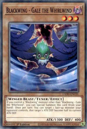 Image of Blackwing - Gale the Whirlwind [L5DD-ENC01] Common