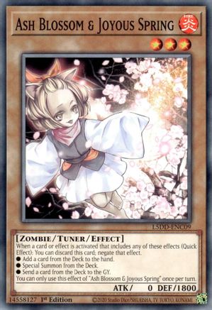 Image of Ash Blossom & Joyous Spring [L5DD-ENC09] Common