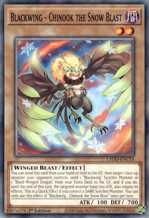 Image of Blackwing - Chinook the Snow Blast [L5DD-ENC14] Common