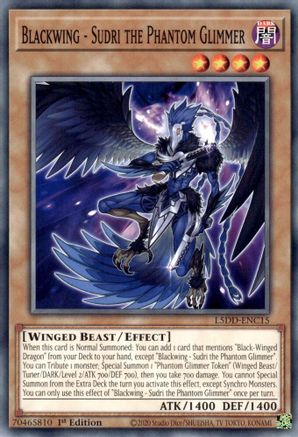 Image of Blackwing - Sudri the Phantom Glimmer [L5DD-ENC15] Common