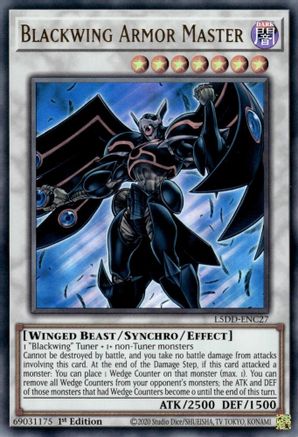 Image of Blackwing Armor Master [L5DD-ENC27] Ultra Rare