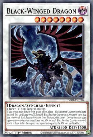 Image of Black-Winged Dragon [L5DD-ENC30] Common