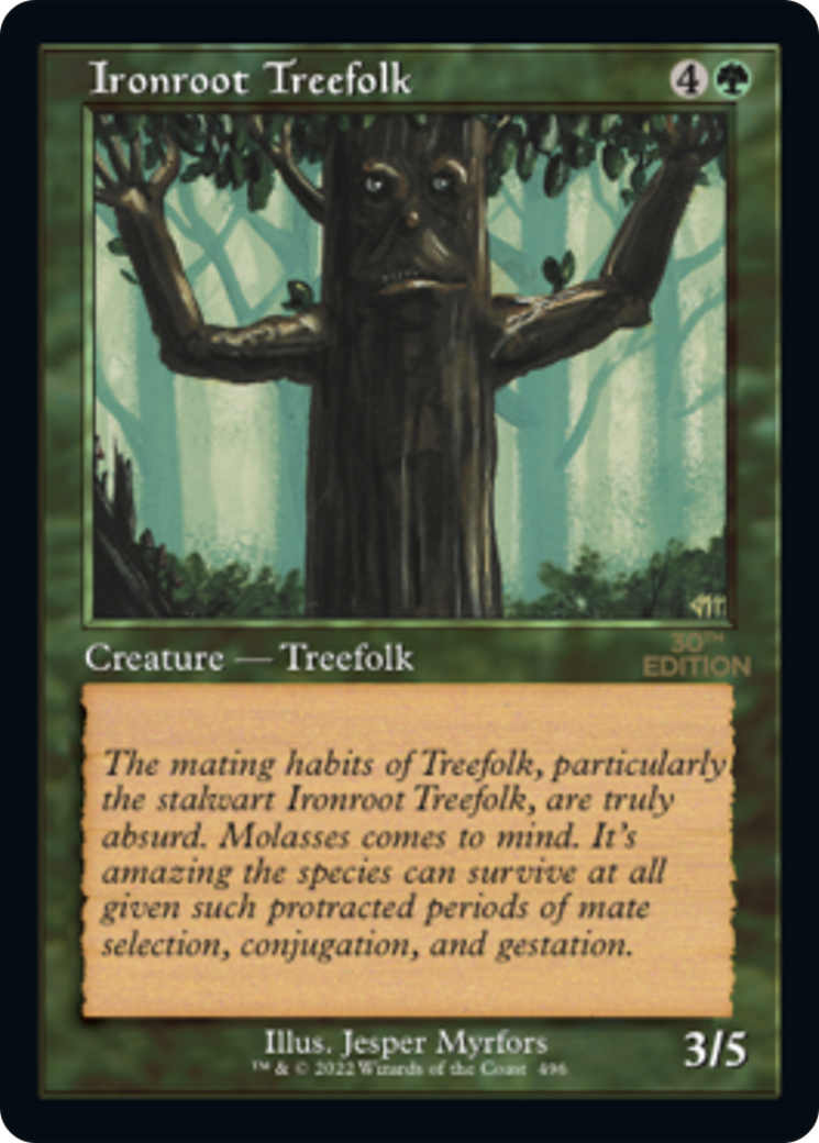 Image of Ironroot Treefolk (Retro) [30th Anniversary Edition]