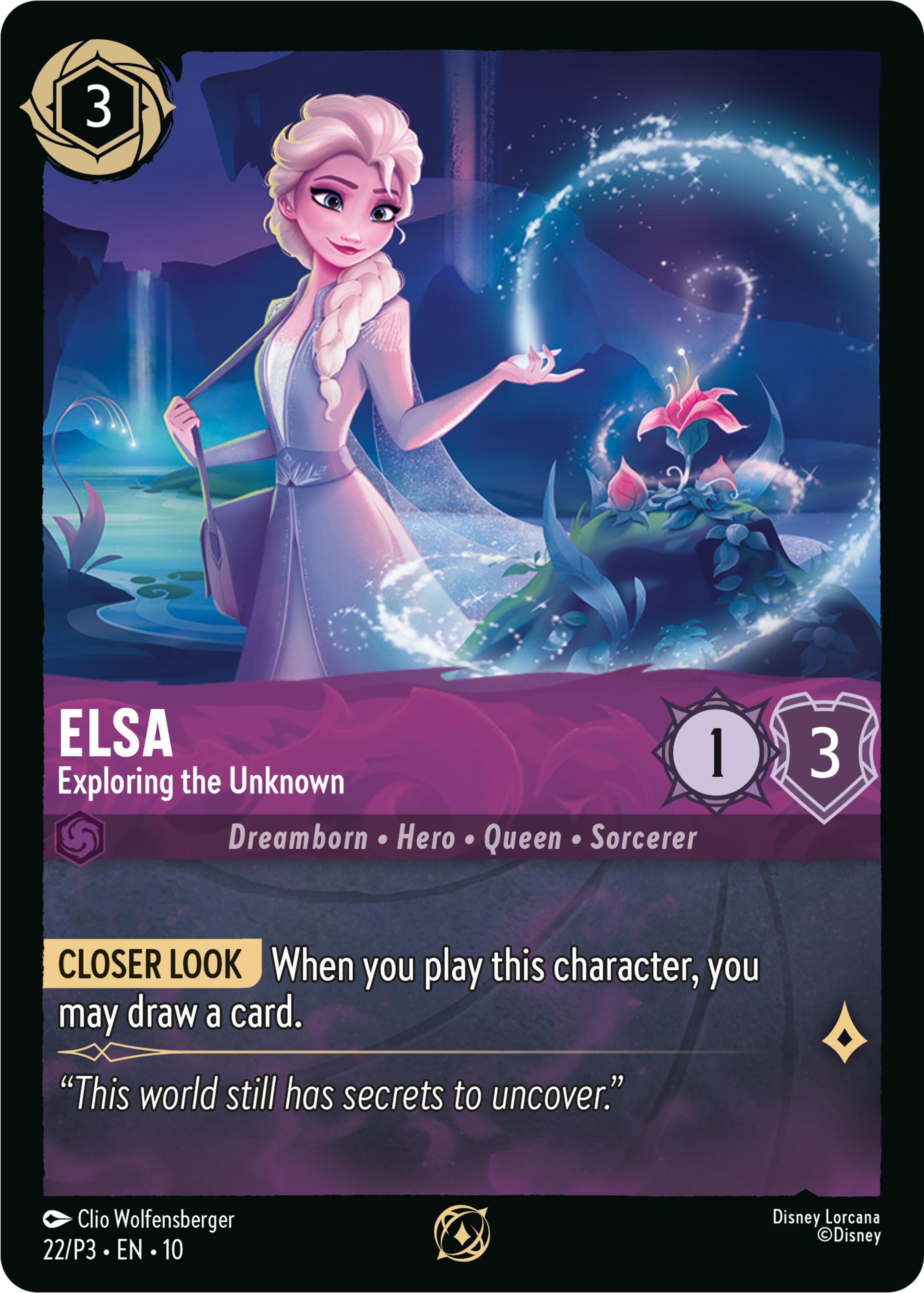 Image of Elsa - Exploring the Unkown (22) [Promo Cards]