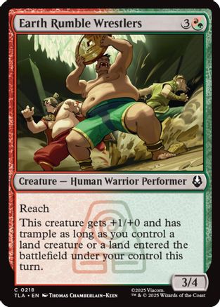 Image of Earth Rumble Wrestlers [Avatar: The Last Airbender]