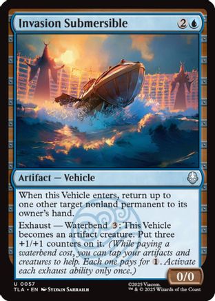 Image of Invasion Submersible [Avatar: The Last Airbender]
