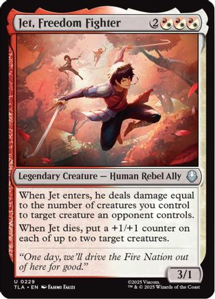 Image of Jet, Freedom Fighter [Avatar: The Last Airbender]