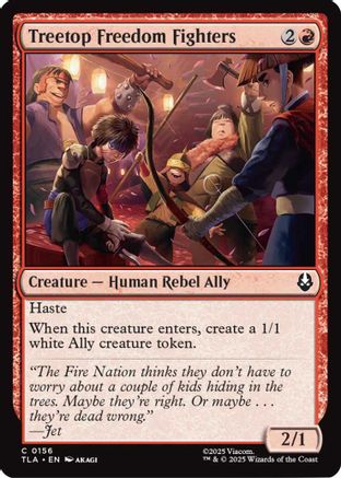 Image of Treetop Freedom Fighters [Avatar: The Last Airbender]