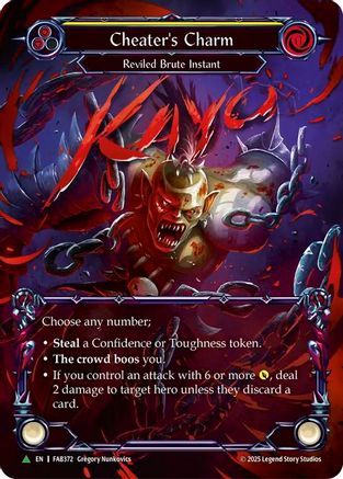 Image of Cheater's Charm [FAB372] (Promo)  Cold Foil