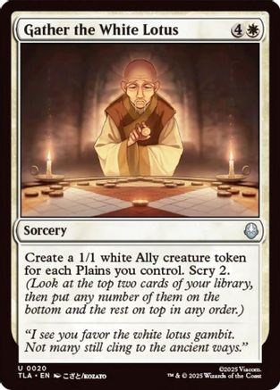 Image of Gather the White Lotus [Avatar: The Last Airbender]