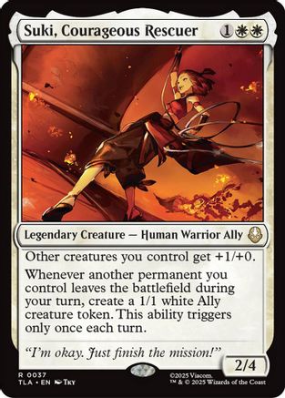 Image of Suki, Courageous Rescuer [Avatar: The Last Airbender]