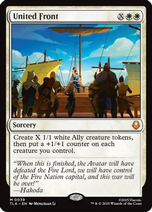 Image of United Front [Avatar: The Last Airbender]