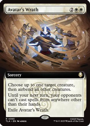 Image of Avatar's Wrath (Extended Art) [Avatar: The Last Airbender]