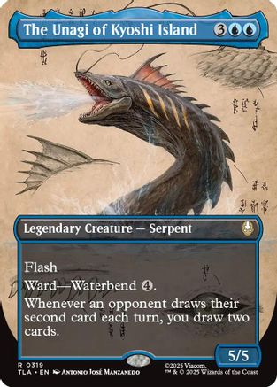 Image of The Unagi of Kyoshi Island (Borderless) [Avatar: The Last Airbender]