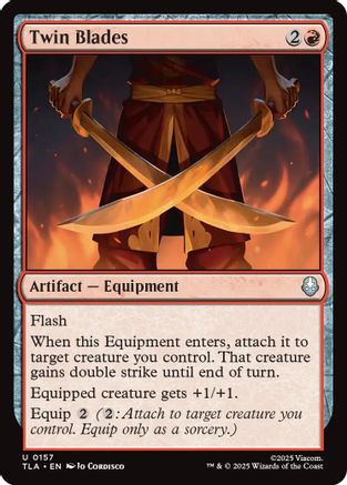 Image of Twin Blades [Avatar: The Last Airbender]