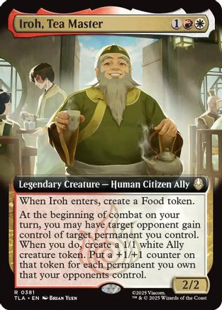 Image of Iroh, Tea Master (Extended Art) [Avatar: The Last Airbender]