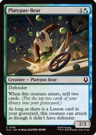 Image of Platypus-Bear [Avatar: The Last Airbender]