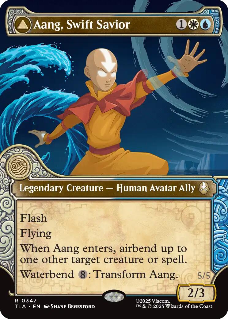 Image of Aang, Swift Savior (Showcase) [Avatar: The Last Airbender]