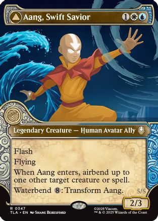 Image of Aang, Swift Savior (Showcase) [Avatar: The Last Airbender]