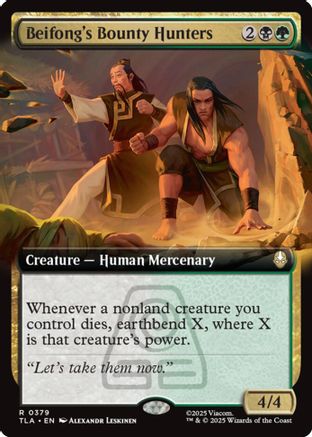 Image of Beifong's Bounty Hunters (Extended Art) [Avatar: The Last Airbender]