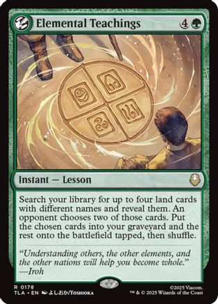 Image of Elemental Teachings [Avatar: The Last Airbender]