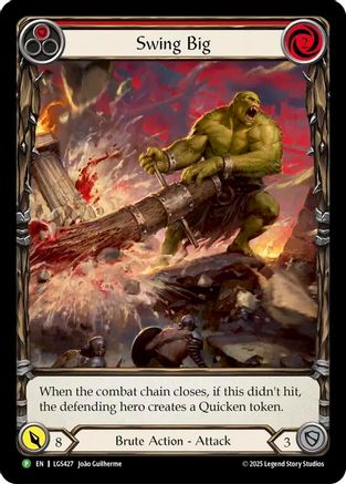 Image of Swing Big (Extended Art) [LGS427] (Promo)  Rainbow Foil