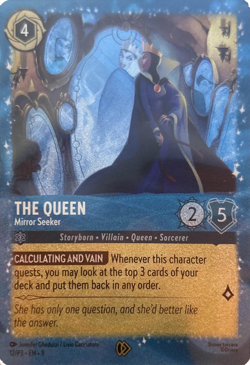 Image of The Queen - Mirror Seeker (12) [Promo Cards]