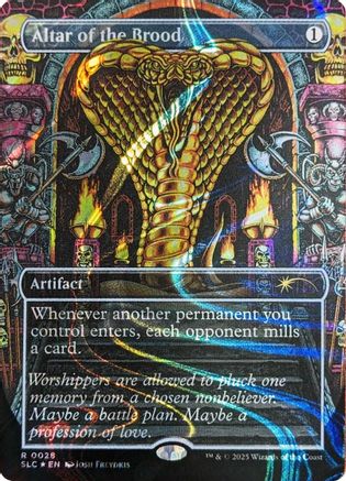 Image of Altar of the Brood (Halo Foil) [Secret Lair Countdown Kit]