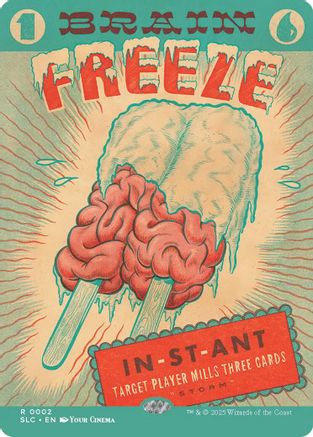 Image of Brain Freeze [Secret Lair Countdown Kit]