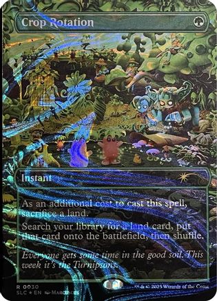 Image of Crop Rotation (Halo Foil) [Secret Lair Countdown Kit]