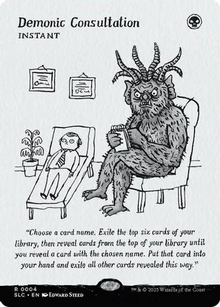 Image of Demonic Consultation [Secret Lair Countdown Kit]