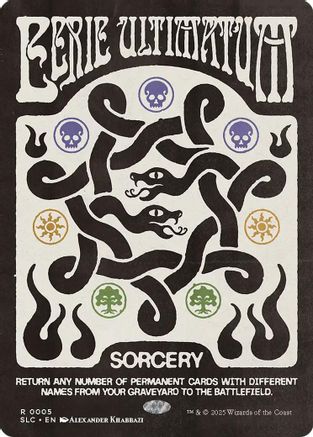 Image of Eerie Ultimatum [Secret Lair Countdown Kit]
