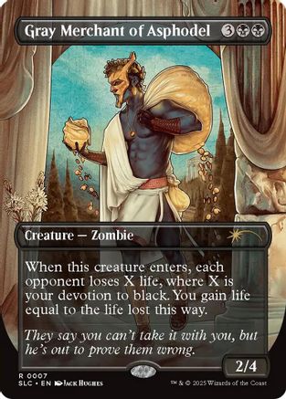Image of Gray Merchant of Asphodel [Secret Lair Countdown Kit]
